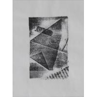 Series I R1-02 Untitled - Monoprint, 2015    