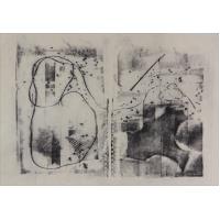 Series I R2-01 Untitled - Monoprint, 2015    
