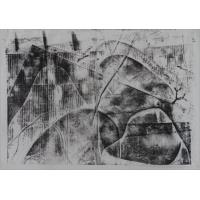 Series IV R1-02 Untitled - Monoprint, 2017    