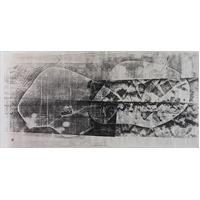 Series IV R1-03 Untitled - Monoprint, 2017    