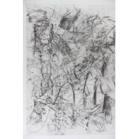Series II R1-01 Untitled - Monoprint, 2016    
