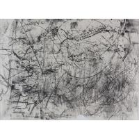 Series II R2-04 Untitled - Monoprint, 2016    